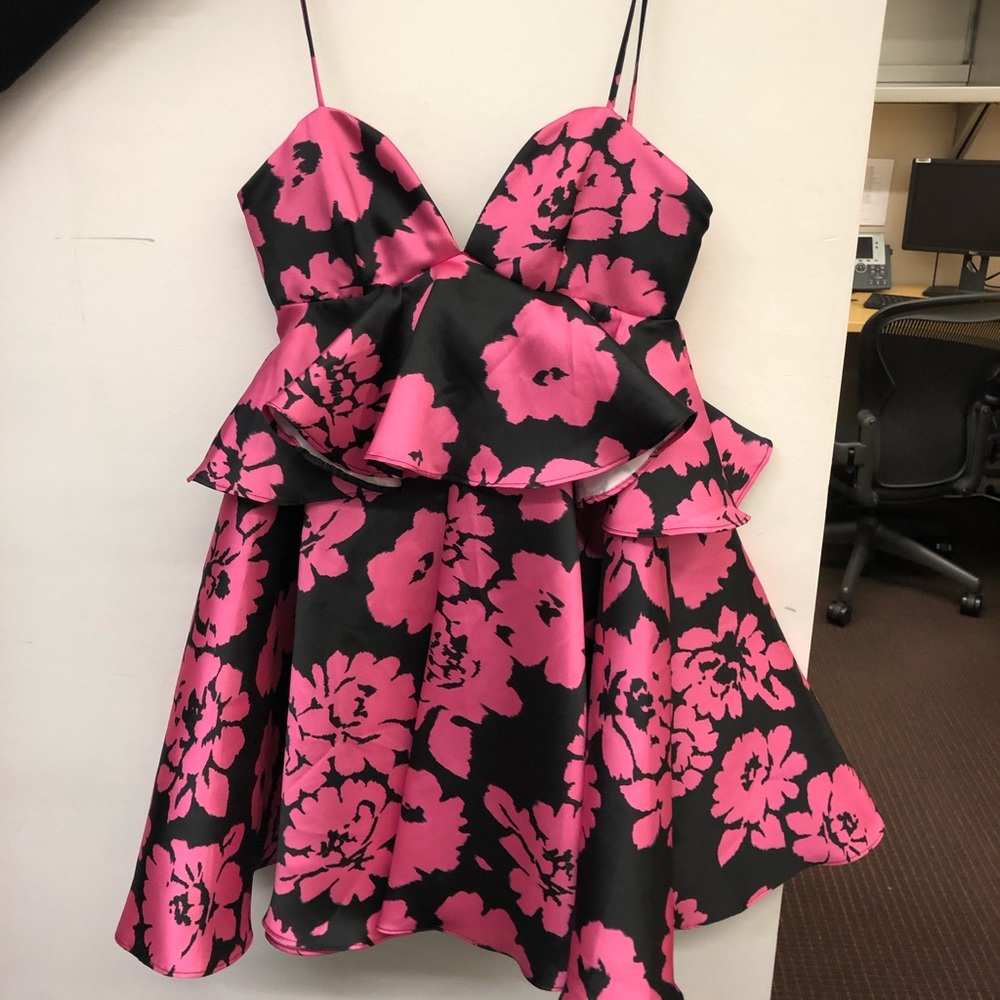 Milly Cute Floral Cocktail Dress